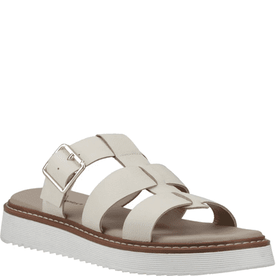 Hush Puppies Celeste Women's Slide Sandals - Cream