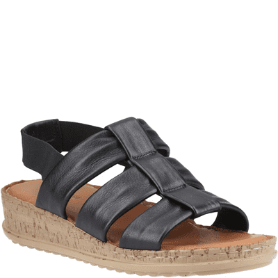 Hush Puppies Eden Women's Gladiator Sandal - Black