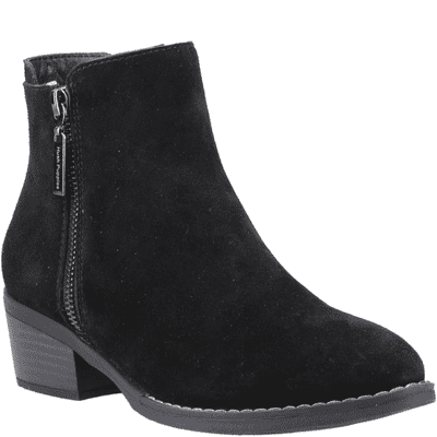 Hush Puppies Ingrid Women's Zip Boots - Black