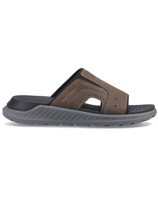 Hush Puppies Lewis Men's Slide On Sandal - Brown