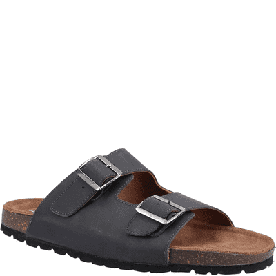Hush Puppies Nash Men's Slider Sandals - Black