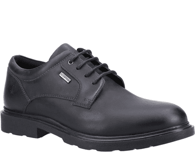 Hush Puppies Pearce Men's Leather Waterproof Shoes - Black