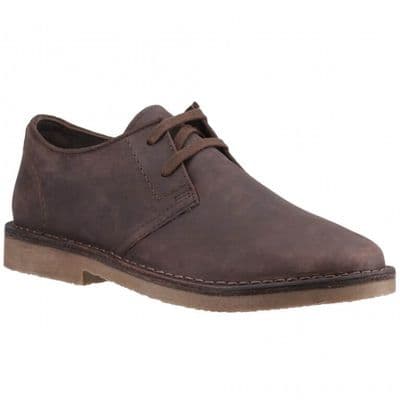Hush Puppies Scout Men's Lace-Up Shoe - Waxy Brown