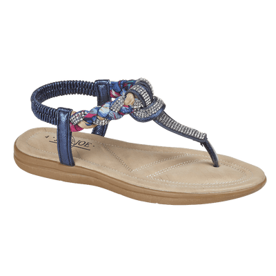 Jo & Joe Aritha Women's Sandal - Navy