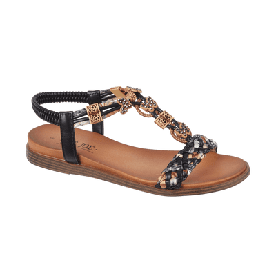 Jo & Joe Crete Women's Sandal - Black