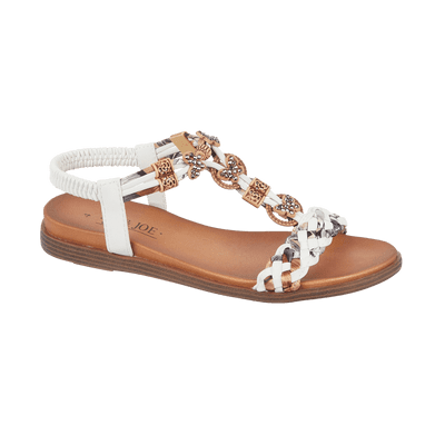 Jo & Joe Crete Women's Sandal - White
