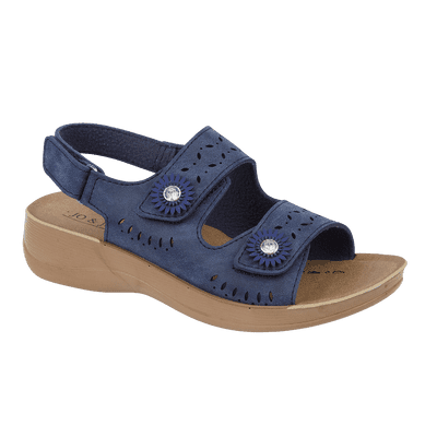 Jo & Joe Grenada Women's Touch Close Sandals - Navy