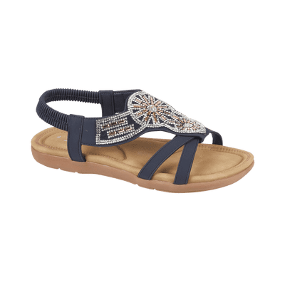Jo & Joe Halcyon Women's Sandal - Navy