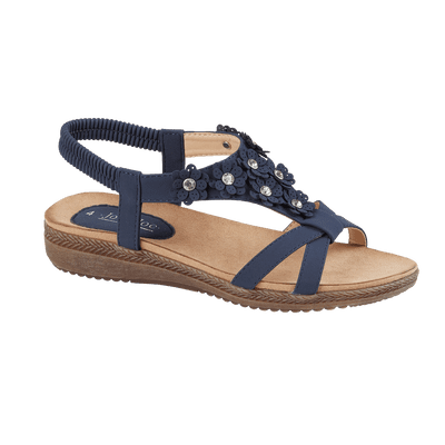 Jo & Joe Naples Women's Sandal - Navy