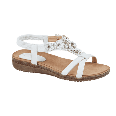 Jo & Joe Naples Women's Sandal - White