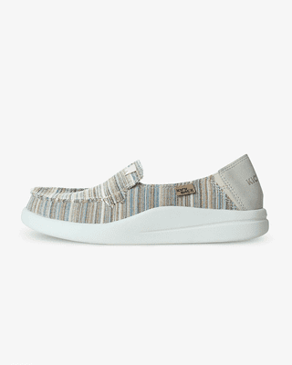 KickBack Rizzo Canvas Women's Shoe - Pastel Stripes