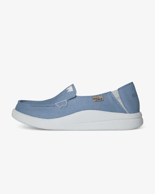 KickBack Rizzo Linen Women's Shoe - Blue