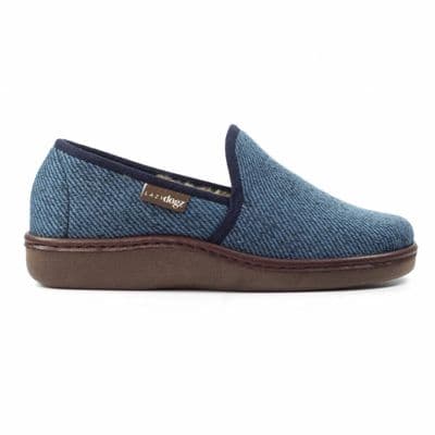 Lazy Dogz Oliver Men's Slipper - Navy