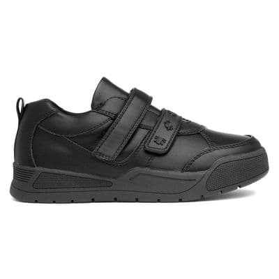 Little Green Feet Sam Boy's School Shoes - Black