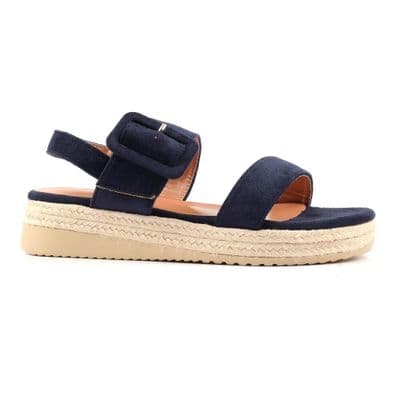 Lunar Amelia Women's Wedge Sandal - Navy