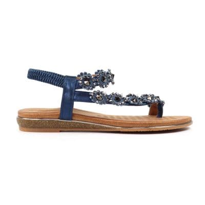 Lunar Charlotte II Women's Sandal - Navy
