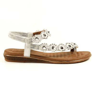 Lunar Charlotte II Women's Sandal - Silver