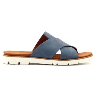 Lunar Chloe Women's Crossover Sandal - Blue