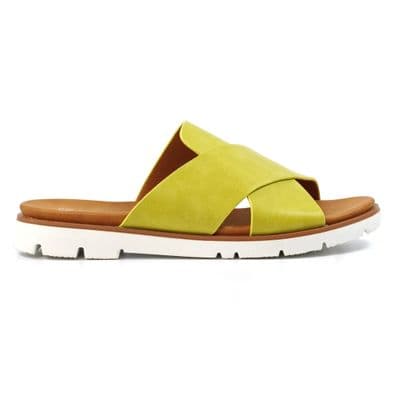 Lunar Chloe Women's Crossover Sandal - Lime