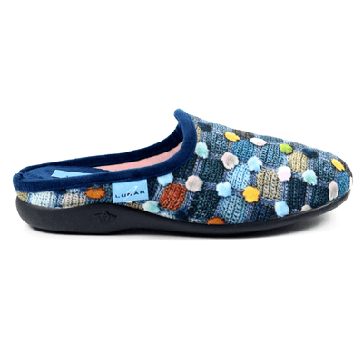 Lunar Crackle Women's Slipper - Blue