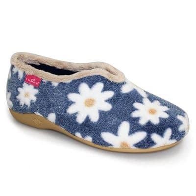 Lunar Daisy Women's Slipper - Blue
