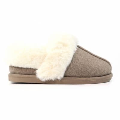 Lunar Ember III Women's Full Slipper - Taupe