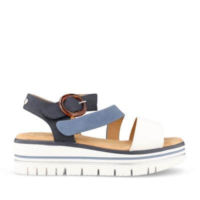 Lunar Issy Women's Flatform Sandal - Navy