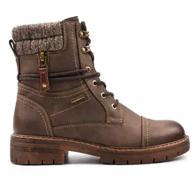 Lunar Jenny Women's Waterproof Ankle Boot - Brown