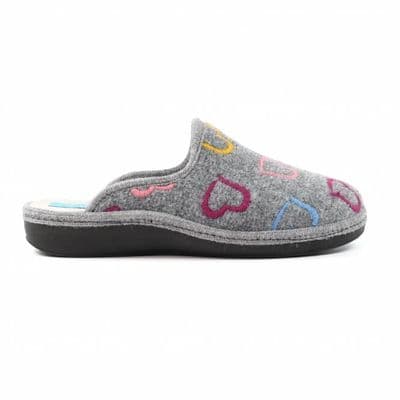 Lunar Love Women's Mule Slipper - Grey