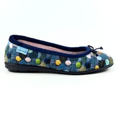Lunar Magic Women's Pump Slipper - Blue