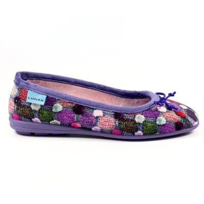 Lunar Magic Women's Pump Slipper - Purple