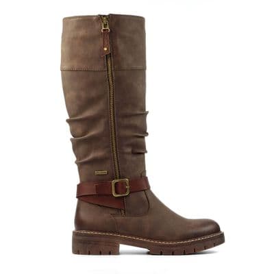 Lunar Margo Women's Waterproof Long Boot - Brown