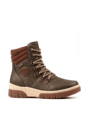Lunar Melanie Women's Waterproof Ankle Boot - Khaki