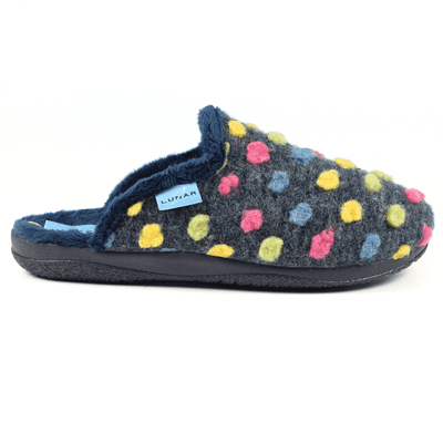Lunar Montreal Women's Mule Slipper - Blue