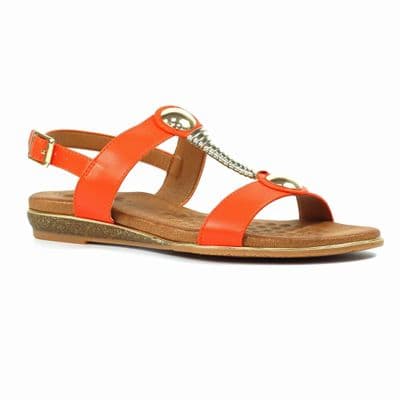 Lunar Renoir Women's Sandal - Orange