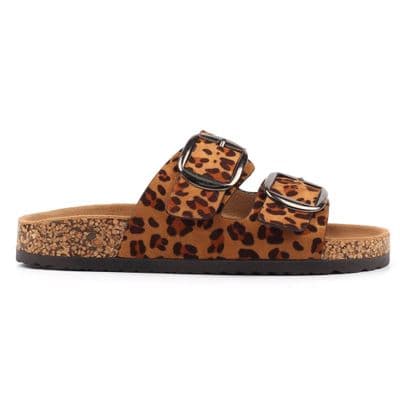 Lunar Rondo Women's Mule Sandal - Ocelot