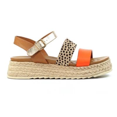 Lunar Summer Women's Chunky Sandal - Orange