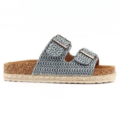 Lunar Sundae Women's Platform Mule Sandal - Blue