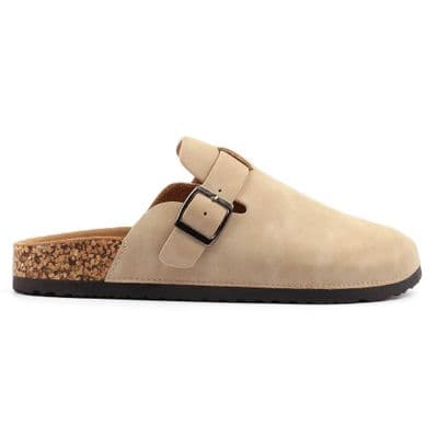 Lunar Veluna Women's Mule Sandal - Beige