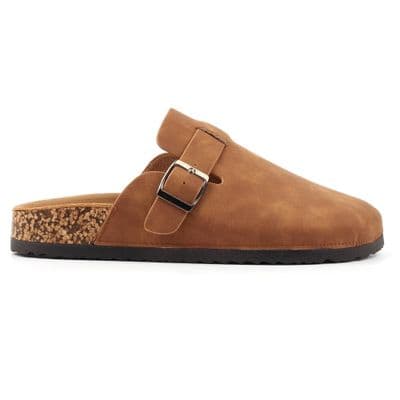 Lunar Veluna Women's Mule Sandal - Tan