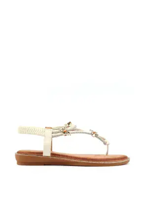 Lunar Zentara Women's Sandal - White