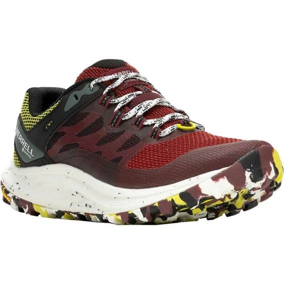 Merrell Antora 3 Women's Trail Shoe - Cabernet/Hiviz