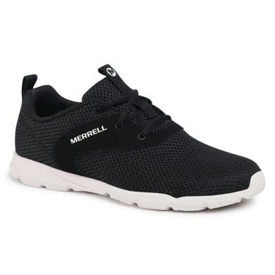 Merrell Flora Lace Breeze Women's Lace-Up Trainer - Black