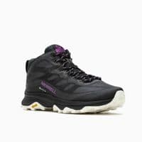 Merrell Moab Speed Mid GTX Women's Waterproof Walking Boot - Black