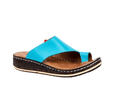 Modella Alice Women's Mule Sandal - Aqua
