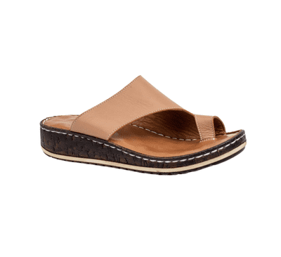 Modella Alice Women's Mule Sandal - Tan