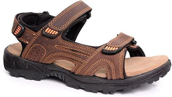 Northwest Territory Windsor Men's Open Toe Sandals - Bialco Brown