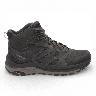 NorthCape Trail Flyte Mid Men's Waterproof Walking Boot - Black