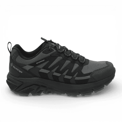 NorthCape Verta Low Men's Waterproof Walking Shoe - Black/Black