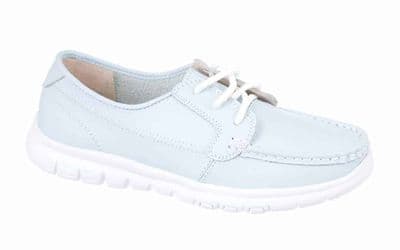 Northwest Territory Verity Women's Leather Casual Formal Comfort Shoes - Light Blue